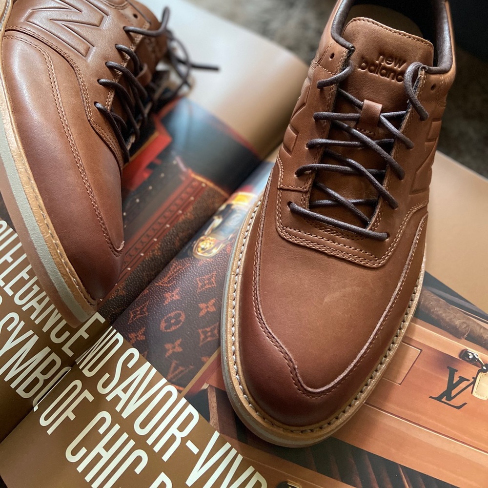 Men's New Balance Leather 1100 - Picture 10 of 16